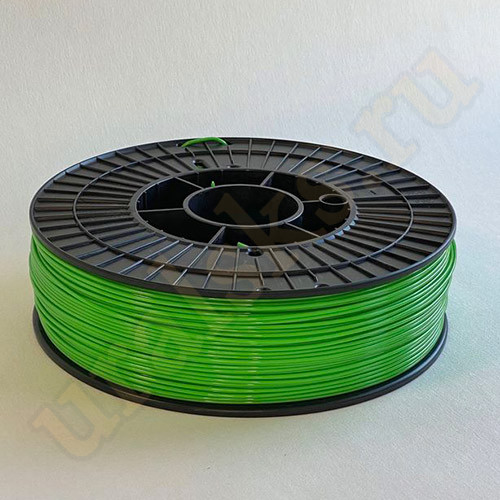 PLA зелёный для 3D печати, 1,75мм TR3D 0,9кг