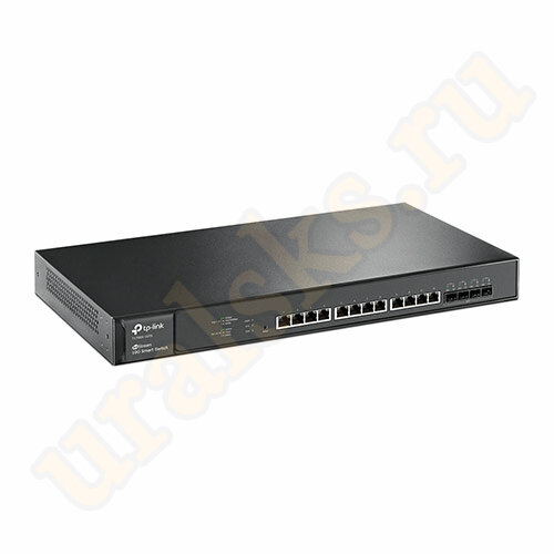 T1700X-16TS JetStream 12-портовый 10GBase-T Smart коммутатор с 4 слотами SFP+