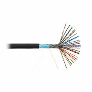 EC-UF025-5-PE-BK-3 Кабель NETLAN F/UTP 25 пар, Кат.5, внешний, PE -40, 305м EC-UF025-5-PE-BK-3 Кабель NETLAN F/UTP 25 пар, Кат.5, внешний, PE -40, 305м