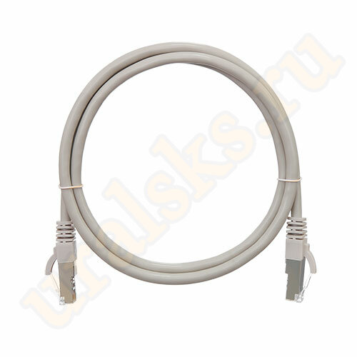 NMC-PC4SE55B-075-GY Коммутационный шнур NIKOMAX экранированный, категории 6, PVC, 7.5м