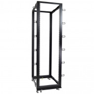 Открытая стойка 19" 45U, двухрамная, OR-2-45, высота 2175мм, глубина до 1000мм, черная, RackPro Открытая стойка 19" 45U, двухрамная, OR-2-45, высота 2175мм, глубина до 1000мм, черная, RackPro