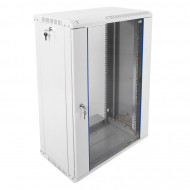Настенный телеком шкаф разборный 18U (600x350) дверь стекло Настенный телеком шкаф разборный 18U (600x350) дверь стекло