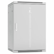 Шкаф телекоммуникационный настенный 19" 18U 600x350x901mm (ШхГхВ) дверь металл Cabeus Шкаф телекоммуникационный настенный 19" 18U 600x350x901mm (ШхГхВ) дверь металл Cabeus
