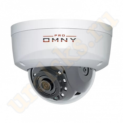 OMNY A12F 28 IP камера антивандальная купольная OMNY PRO серии Альфа, 2Мп c ИК подсветкой, 12В/PoE 802.3af, встр.мик/EasyMic, microSD, 2.8мм