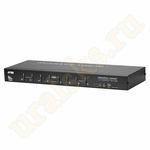 CS1768-AT-G KVM Переключатель 8-портовый VGA, DVI-I, USB