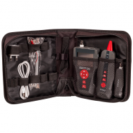 Кабельный тестер с измерением длины с трассировкой кабельных линий и определением POE Lanmaster Кабельный тестер с измерением длины с трассировкой кабельных линий и определением POE Lanmaster