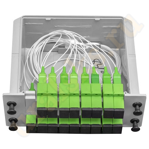 401-05-16 Делитель оптический планарный Alpha Mile 1x16-SC/APC 401-05-16 Делитель оптический планарный Alpha Mile 1x16-SC/APC