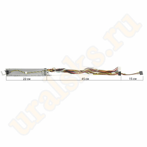 Блок питания ATX NR-PSU10001,300Вт+300Вт, 1U, Negorack