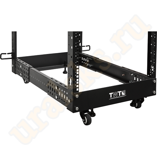 TWT-RACK2-42U-LT-ADJ Стойка двухрамная облегченная 42U, с регулируемой глубиной (560-1020 мм), черная TWT-RACK2-42U-LT-ADJ Стойка двухрамная облегченная 42U, с регулируемой глубиной (560-1020 мм), черная