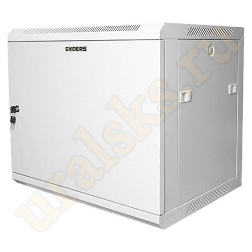 Шкаф GDR-156045GM телекоммуникационный 19" настенный 15U 600х450 дверь металл