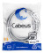 Cabeus PC-FTP-RJ45-Cat.5e-5m-LSZH Патч-корд FTP, категория 5е, 5 м, LSZH, экранированный, серый