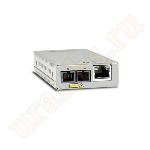 AT-MMC200/SC-60 Медиаконвертер Mini Media Converter 10/100T  to 100BASE-FX MM, SC connector