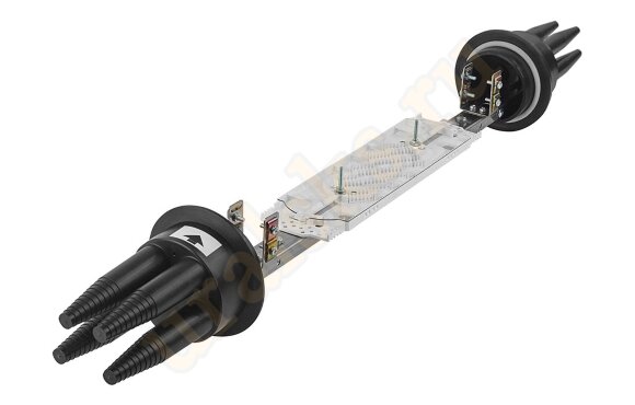 МОГ-У-24-1К4845 (Хомут, транзит, 2 + 4 ввода) Оптическая прямая муфта 130101-00090