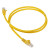 Патч-корд LAN-PC45/U5E-1.0-YL RJ45 4 пары, UTP 5е, 1 м, желтый, LSZH