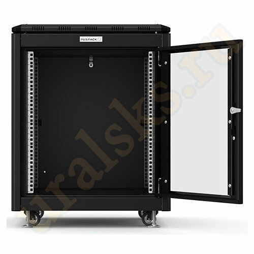 RSRO-608012/GSBL Шкаф серверный напольный 12U 600x800 стеклянная дверь чёрный RSRO-608012/GSBL Шкаф серверный напольный 12U 600x800 стеклянная дверь чёрный