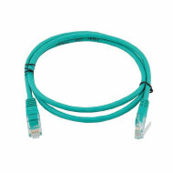 Коммутационный шнур U/UTP категория 5e LSZH нг(А)-HF 1,0 м, бирюзовый
