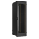 TFA-428012-PHPH-BK Напольный шкаф 19", 42U, перфорированные одностворчатые двери, металлические двухуровневые стенки, Ш800хВ2060хГ1200мм, в разобранном виде, черный