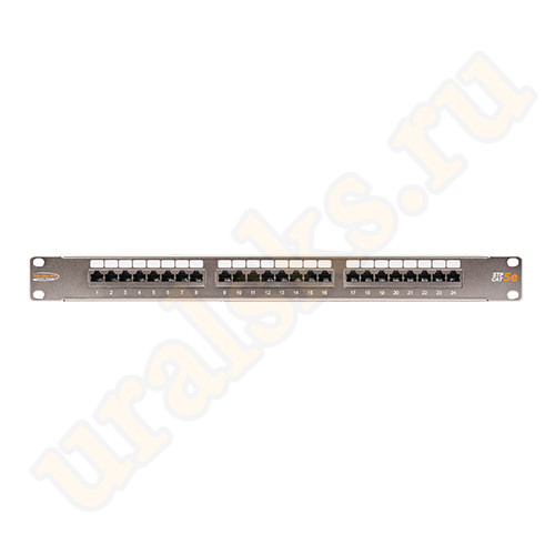 NMC-RP24SD2-1U-MT Патч-панель NIKOMAX экранированная, 24 порта, 19", 1U, категория 5e