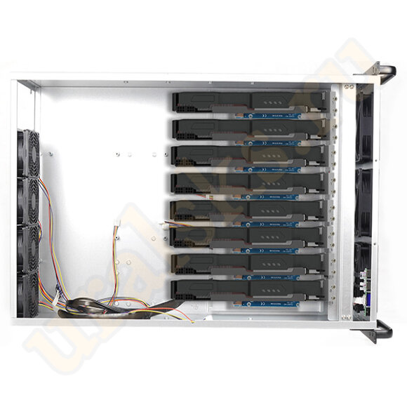 Корпус для майнинг фермы 4U NR-M48 (6xGPU или 8хGPU, EATX 12x9.6, 1x3.5int)