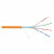 NKL 4355C-OR Кабель NIKOLAN F/FTP, 4 пары, Кат.6a, 23 AWG, внутренний, LSZH, оранжевый, 500м