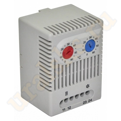 SNR-THERM-BCH Блок управления климатом (термостат) для вентиляторов и обогревателей (сдвоенный)