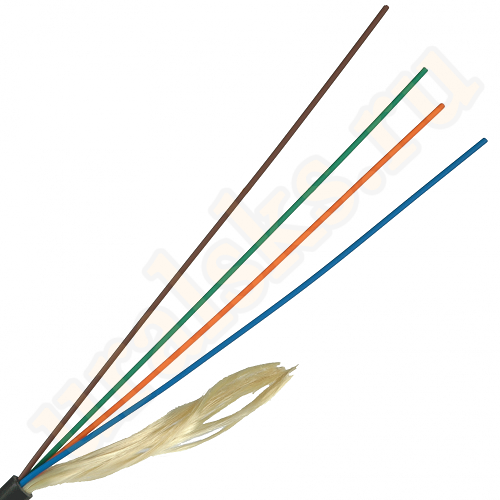 LAN-OFC-DU4-SU-HF ВО кабель универсальный, Distribution, нг(А)-HF, 4 волокна, OS2 Ultra, черный