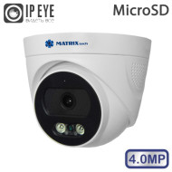 MT-DP4.0IP20G-M SD DC + микрофон (2,8mm) Цветная 4.0MP 21 к./сек., 3.0MP 25 к./сек., купольная IP сетевая камера с ИК подсветкой + встроенный микрофон MT-DP4.0IP20G-M SD DC + микрофон (2,8mm) Цветная 4.0MP 21 к./сек., 3.0MP 25 к./сек., купольная IP сетевая камера с ИК подсветкой + встроенный микрофон