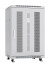 ND-05C-18U60/80 Шкаф монтажный телекоммуникационный 19" напольный для распределительного и серверного оборудования 18U 600x800x988mm (ШхГхВ) передняя и задняя перфорированные двери, ручка с замком, цвет серый (RAL 7035) Cabeus
