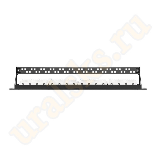 NMC-RP24UD2-1U-BK Патч-панель NIKOMAX 24 порта, 19", 1U, категория 5e