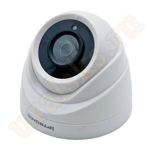 IPT-IPL1080DP(2,8)P Купольная IP видеокамера IPTRONIC с ИК-подсветкой