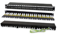 Hyperline PP2-19-24-8P8C-C6A-110D Патч-панель 19", 1U, 24 порта RJ-45, неэкранированная, категория 6A, Dual IDC Hyperline PP2-19-24-8P8C-C6A-110D Патч-панель 19", 1U, 24 порта RJ-45, неэкранированная, категория 6A, Dual IDC