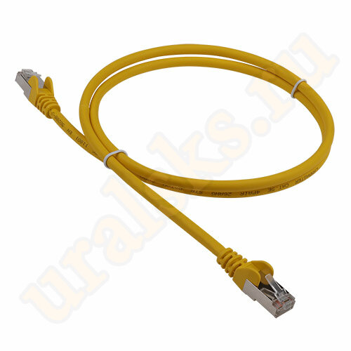 Патч-корд LAN-PC45/S5E-10-YL RJ45 4 пары, FTP 5е, 10 м, желтый