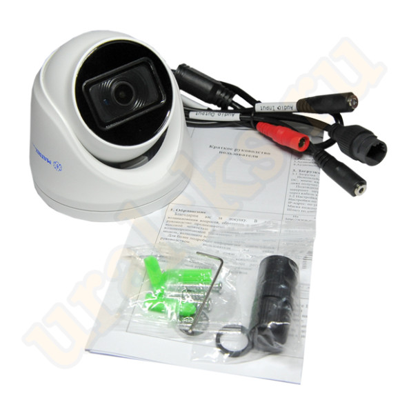 MT-DM2.0IP20SG PoE audio (2,8mm) Цветная 2.0MP HD 1080P 25 к./сек., PoE 802.3af купольная антивандальная IP сетевая камера с ИК подсветкой M131968