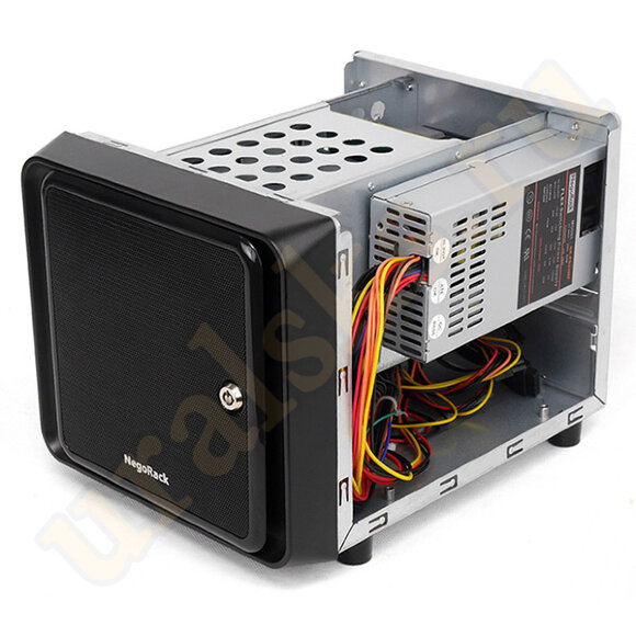 NR-ITX1 Корпус mini-ITX для NAS, 300Вт, 4xSAS/SATA Hotswap HDD, USB 3.0, 2.5" NR-ITX1 Корпус mini-ITX для NAS, 300Вт, 4xSAS/SATA Hotswap HDD, USB 3.0, 2.5"