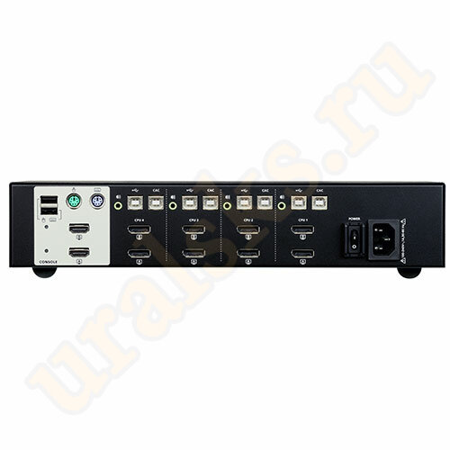CS1144DP-AT-G Защищенный KVM Переключатель 4-портовый HDMI, USB, PS/2