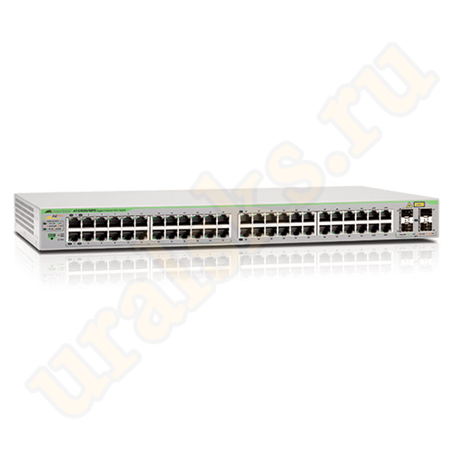 AT-GS950/48PS-50 Коммутатор Gigabit Smart Access PoE+ switch 48 ports