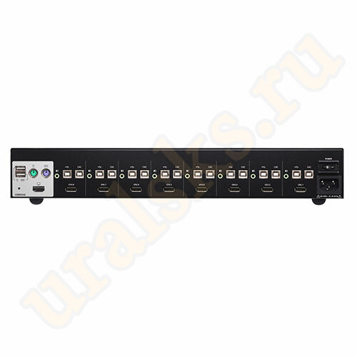 CS1188DP-AT-G Защищенный KVM Переключатель 8-портовый HDMI, USB, PS/2 CS1188DP-AT-G Защищенный KVM Переключатель 8-портовый HDMI, USB, PS/2