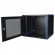 DR-620111 Настенный шкаф 19", 9U 600х450, дверь перфорация, черный