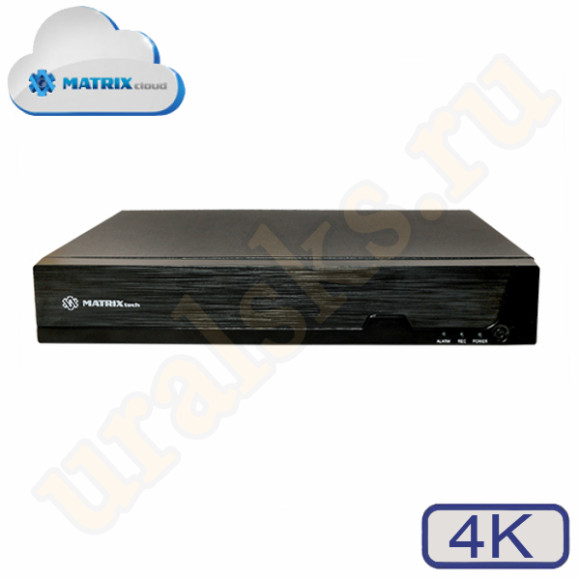 M-16IP4K-B H.265 16 канальный IP видеорегистратор, Режим записи 16 каналов 4К[3840*2160] M131939