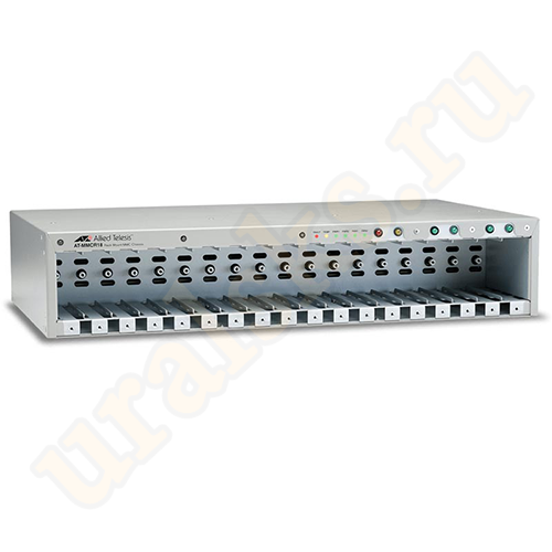 AT-MMCR18-60 Шасси 18-Slot Chassis for MMC2xxx Media Converters, one AC Multi-Region PSU