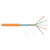 NKL 4241C-OR Кабель NIKOLAN F/UTP, 4 пары, Кат.6, 23 AWG, внутренний, LSZH, оранжевый, 100м (EOL)