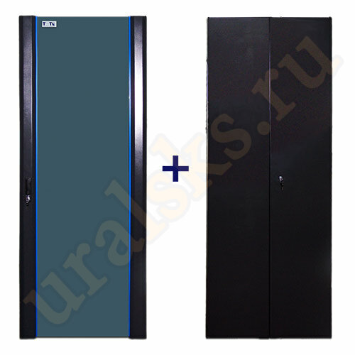 TWT-CBB-DR22-6x-S-G1 Комплект дверей G1 для шкафов Business 22U, 600 мм