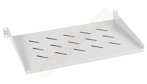SH-J017-1U-315 Полка 19" консольная 1U глубина 315 мм Cabeus