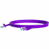 Коммутационный шнур U/UTP категория 5e LSZH нг(А)-HF 1,0 м, маджента