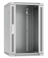 Шкаф телекоммуникационный настенный 19" 18U 600x450x901mm (ШхГхВ) дверь стекло Cabeus Шкаф телекоммуникационный настенный 19" 18U 600x450x901mm (ШхГхВ) дверь стекло Cabeus