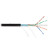 NKL 4740B-BK Кабель NIKOLAN F/UTP, 4 пары, Кат.6, 23 AWG, внешний, PE, 305м