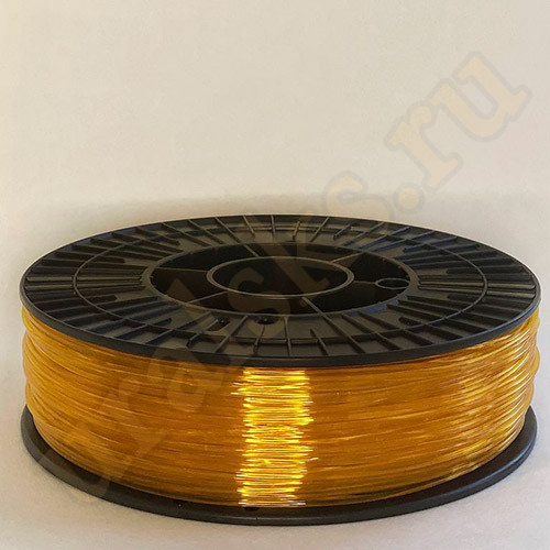 Оранжевый-полупрозрачный PETG пластик для 3D принтера, 1,75мм TR3D