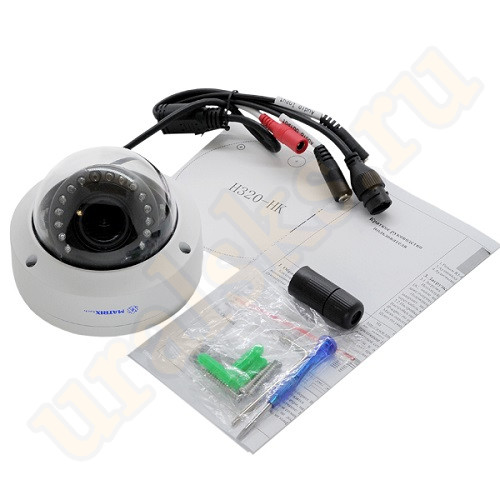 MT-DW1080IP20VSX PoE audio (2,7-13,5mm) Цветная 2.0MP Full HD 1080P 25 к./сек., PoE 802.3af, купольная IP сетевая камера с ИК подсветкой M130799