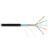 NKL 4741B-BK Кабель NIKOLAN F/UTP, 4 пары, Кат.6, 23 AWG, внешний, PE, 100м (EOL)