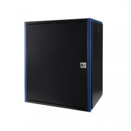 Настенный шкаф 19", 15U 600х450, дверь металл, черный (Снят с производства) Настенный шкаф 19", 15U 600х450, дверь металл, черный (Снят с производства)